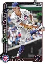 BEN BROWN Future Stars #673 Chicago Cubs 2025 Topps