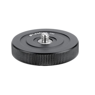 Leofoto P50 Auflageteller 1/4'' männlich/weiblich
