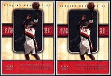 Fleer Genuine Ruben Patterson (2) Card Lot - Running Low – Final Chance to Or...