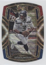 2020 Panini Select Club Level Tri-Color Prizm Die-Cut Russell Wilson #204 6f8