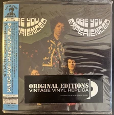JIMI HENDRIX - Are You Experienced? CD Mini LP Universal AS NEW! UICY-93140