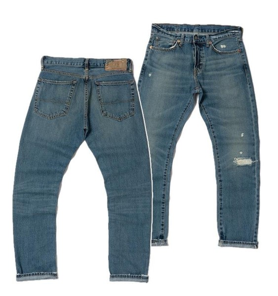 Men Ralph Lauren Jeans Blue Cotton 31