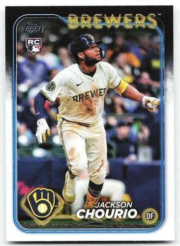 🔥 2024 Topps Update #US240 Jackson Chourio Rookie