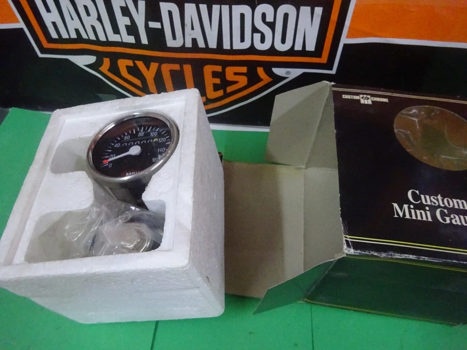 Harley Davidson FXST/FXWG Rpl 2240:60 MECHANICAL MINI SPEEDOMETER - Image 2 of 4