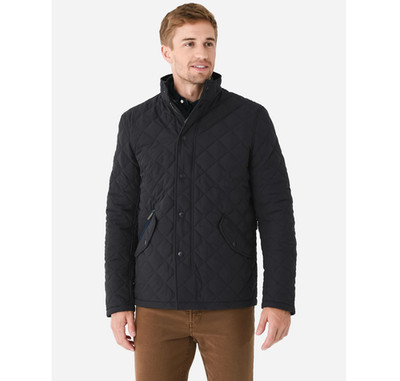 NAVY ~ BARBOUR SHOVLER/ SHOVELER QUILTED JACKET MSRP$350 Rugged & Sophisticated