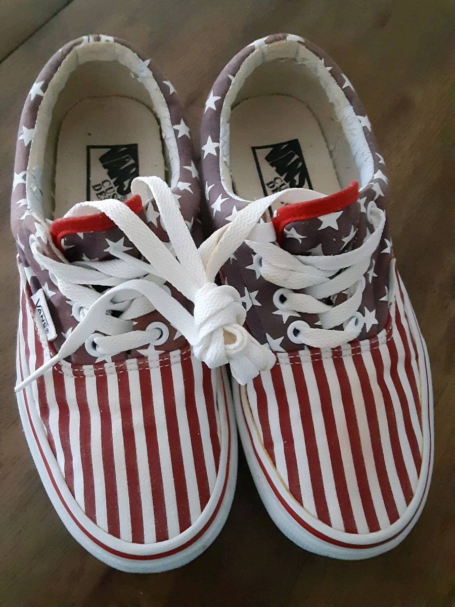 Vans Era Vans American Flag Vans Van Doren Era USA Stars Stripes