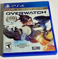 Overwatch Game of the Year Edition PS4 PlayStation 4 w/ Case & Insert