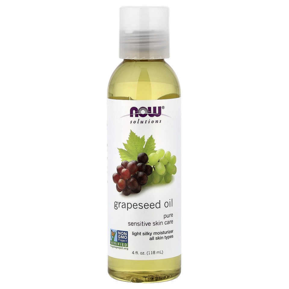 Solutions, Grapeseed Oil, 4 fl oz (118 ml)