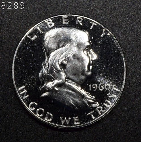 1960 Franklin Half Dollar "Gem Proof" *Free S/H After 1st Item*