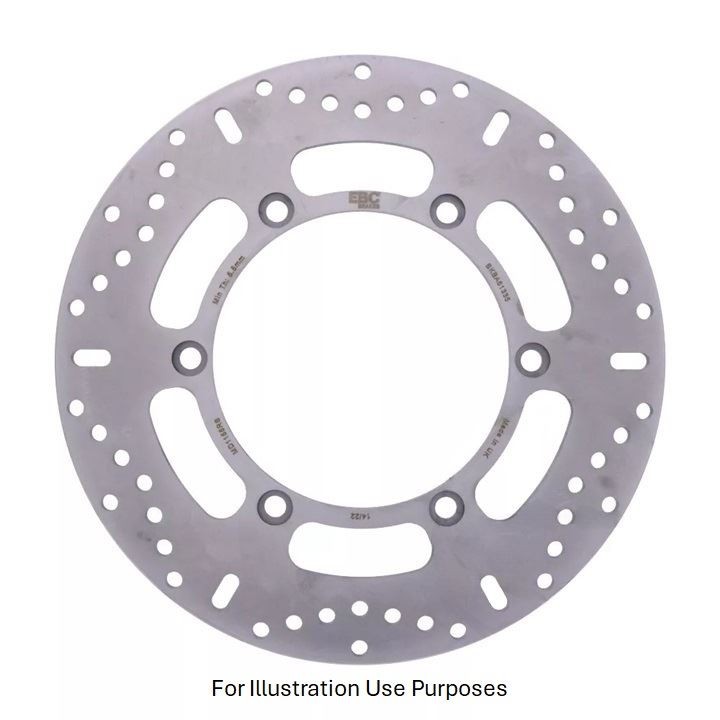 EBC HPSR Solid Front Right Brake Disc (6) Front Right for Honda CBF 500 2004