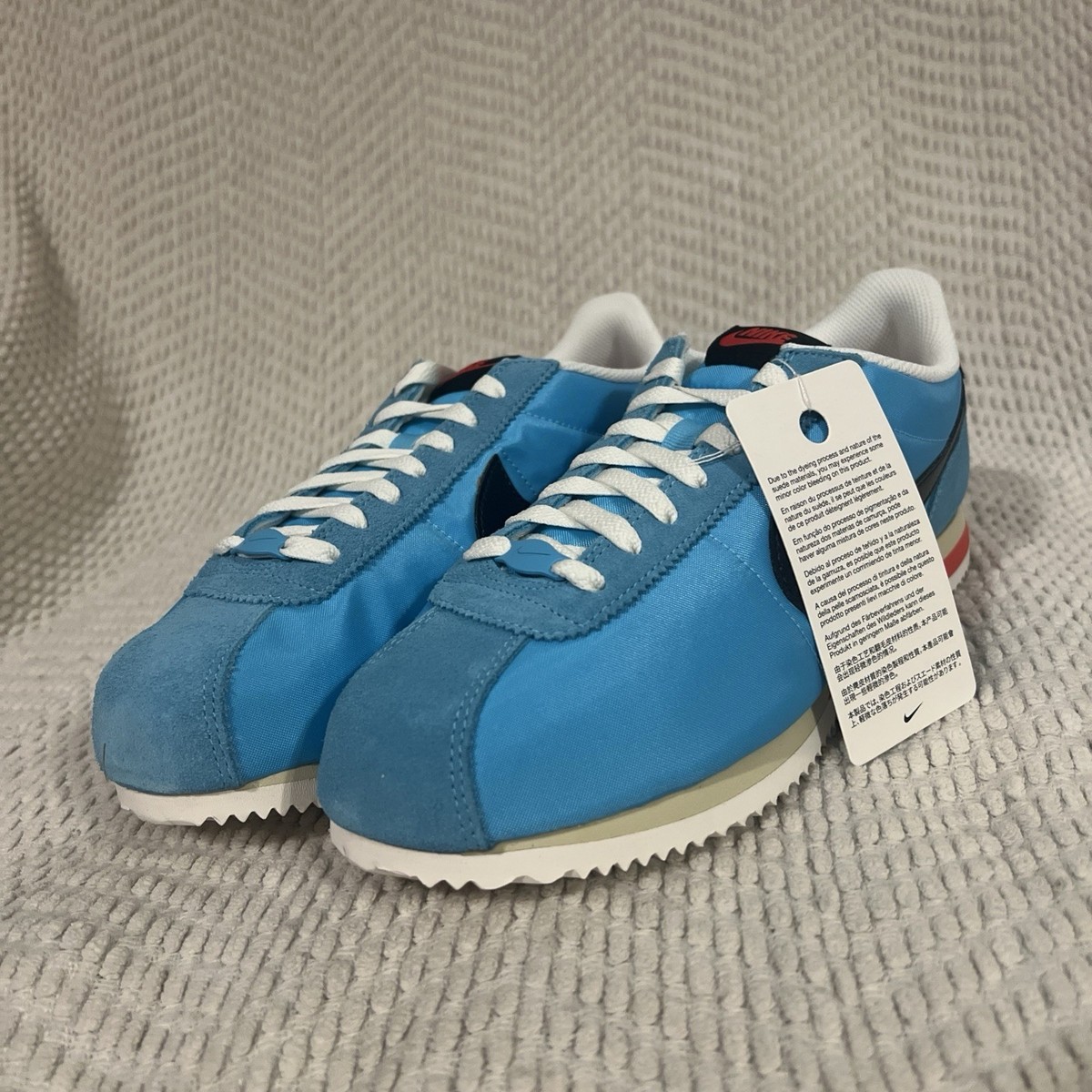 Nike Cortez TXT Baltic Blue Black Men Size 10.5 Casual  display picture 3