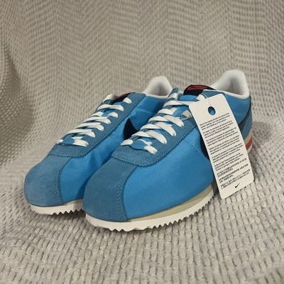 Nike Cortez TXT Baltic Blue Black Men Size 10.5 Casual Lifestyle Shoe HF0263-401