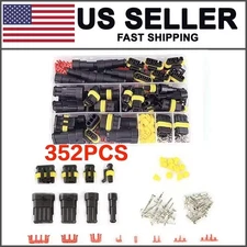 352x Waterproof Car Electrical Connector Terminals Automotive Wire Plug 1234 pin