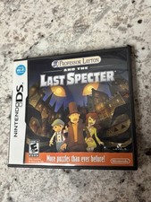 Professor Layton e l'ultimo spettro (Nintendo DS, 2011) completo con manuale CIB