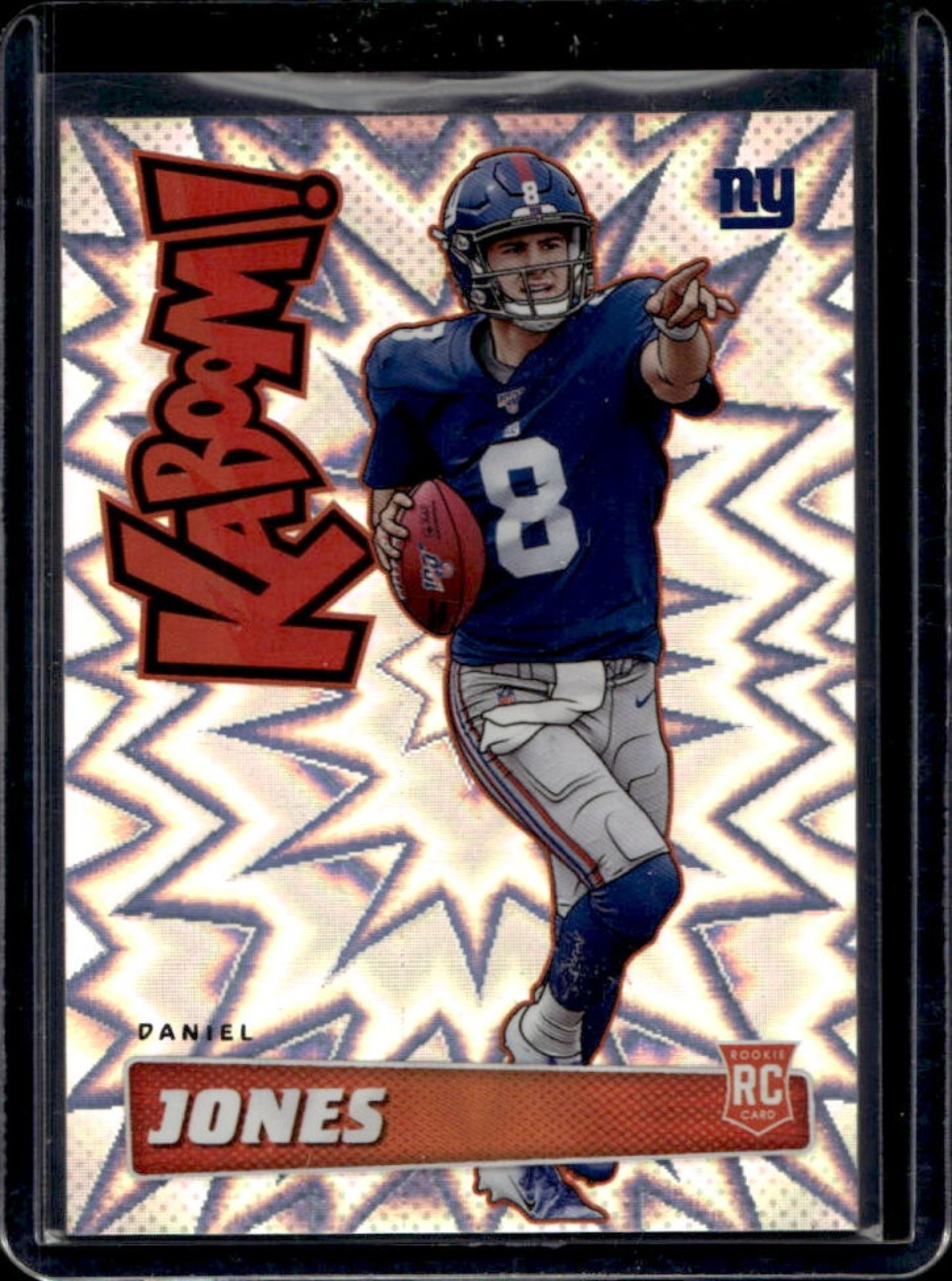 Daniel Jones Panini Absolute Kaboom! #KDJ2 Base