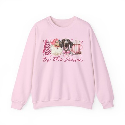 German Shorthaired Pointer Sweatshirt Christmas Dog Mom Gifts Crewneck Shirt
