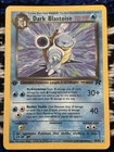 Pokémon Dark Blastoise 1st Edition Rare Team Rocket 20/82 Regular Card