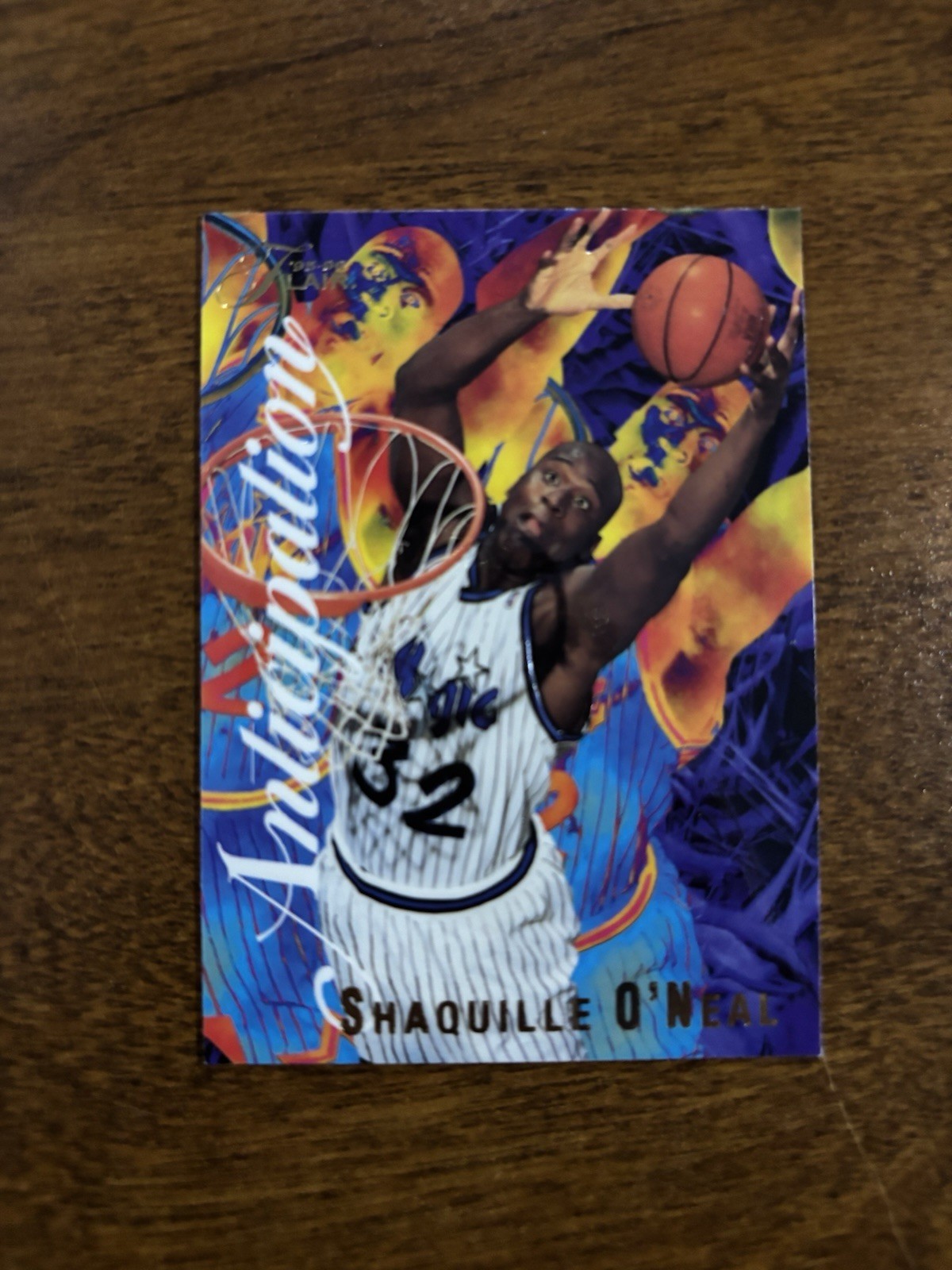 ✨1995-96 Flair Shaquille O'Neal Anticipation #7 of 10 Lakers Magic HoF MINT