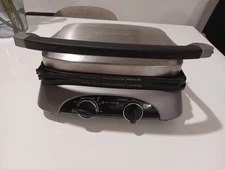Faberware S6205 Portable Panini Electric Griddle and Grill Press TESTED/ WORKS
