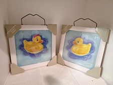 Framed Art Prints, Just Ducky Pictures, Sonoma, Bathroom Or Nursery.