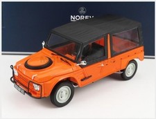 Norev 181654 Citroen Mehari 4x4 Kirghiz 1979 Orange 1/18