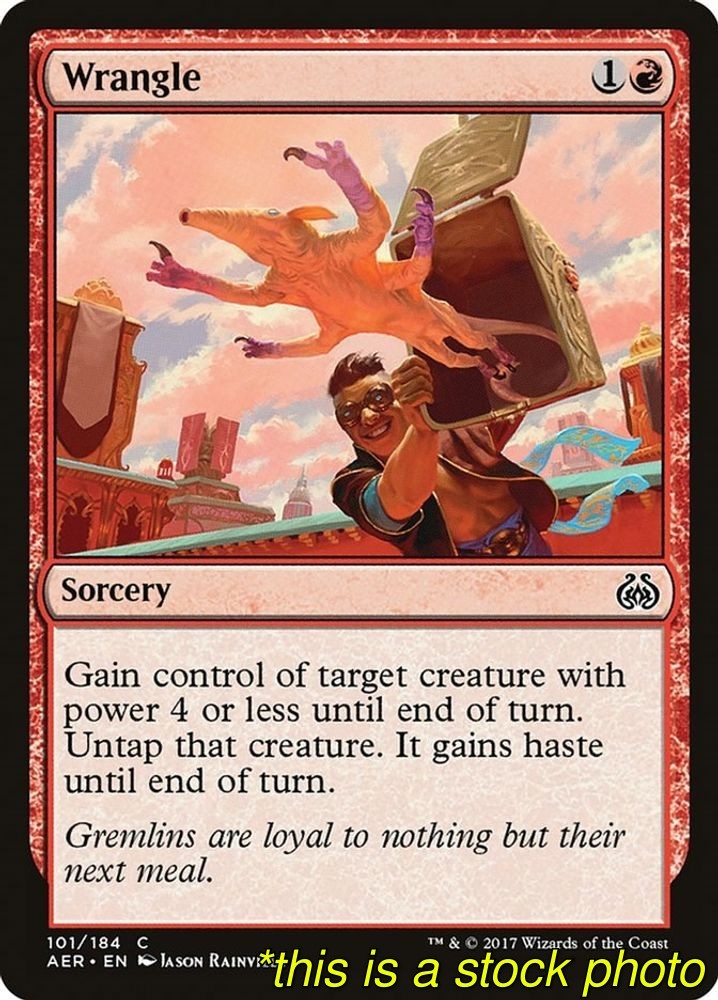 Magic Wrangle Aether Revolt 101 Lightly Played