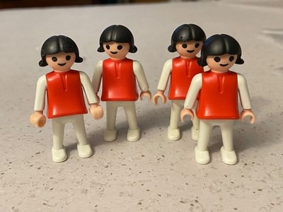 Playmobil Vintage Families Klicky Woman Men Kids Multicolor Two Color
