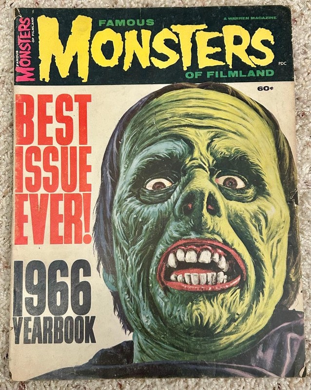 Famous Monsters of Filmland 1966 Yearbook