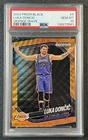 LUKA DONCIC PSA 10 2024-25 PANINI PRIZM BLACK #5 ORANGE WAVE 48/60 LAKERS
