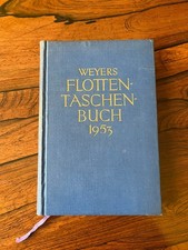 WEYERS FLOTTEN TASCHEN BUCH 1953  MARINA MILITARE 105 PAGINE ILLUSTRATE