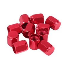  10 Pezzi Tappi Valvola Esagonali in Lega di Alluminio Bici MTB Pneumatici