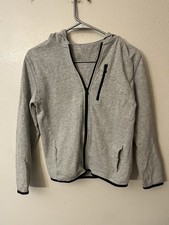 Kids Gap GapFit Dry Cotton Blend Athletic Long Sleeve Full Zip Hoodie XXL