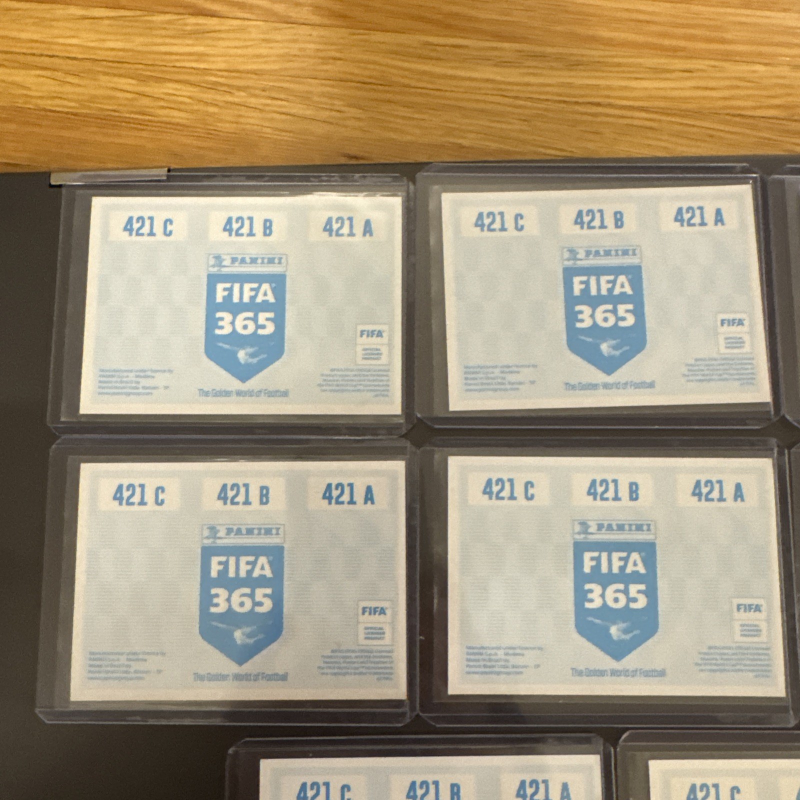 2019 Panini FIFA 365 Erling Haaland Rookie Sticker (BLUE BACK) Lot of 8! RARE view 8