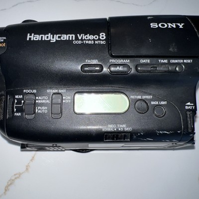 Sony Handycam CCD-TR83 8mm Video8 Camcorder VCR Player Camera AS