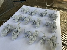 Warhammer 40k White Scar OOP Space Marines Biker Force including key characters