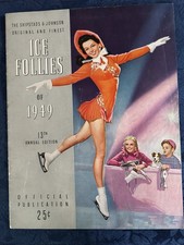 1949 Ice Follies Skating Official Publication Program Vintage Shows