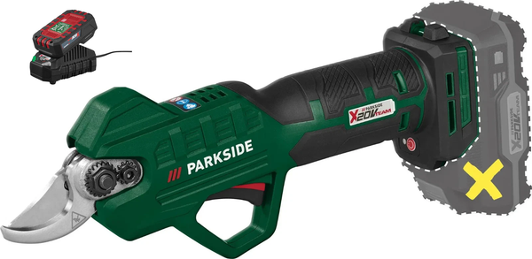 Parkside Akku-Astschere Gartenpflege Paas 20-Li B1 28Mm Mit Akku U. LadegeräT-image