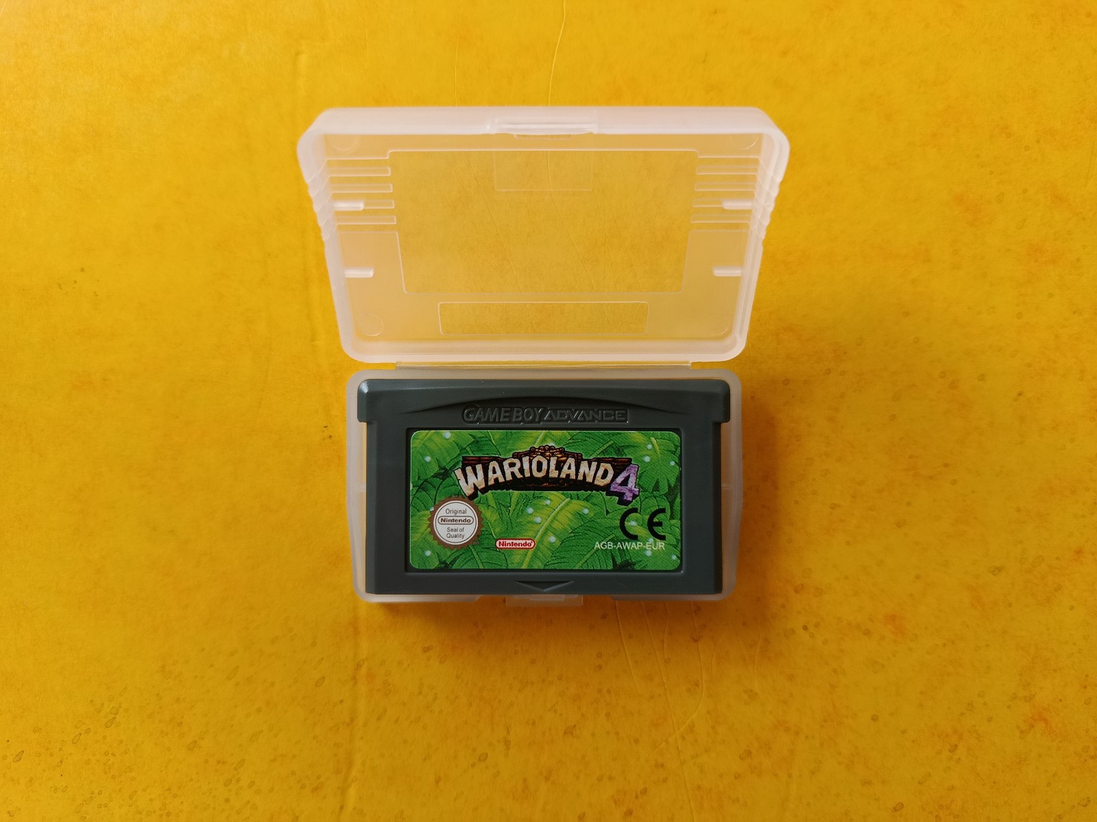 Wario Land 4 - GBA - Nintendo Gameboy Advance -Game Boy SP.