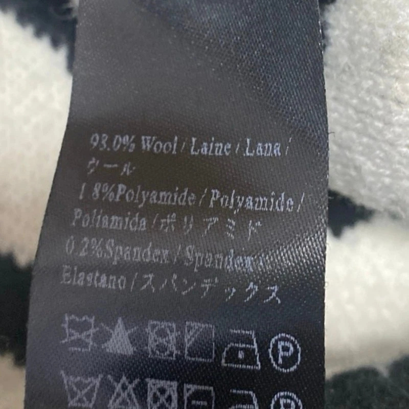 MO&Co Black White Wool Zebra Animal Print Short Sleeve Cardigan Sweater Size L - Image 4 of 4