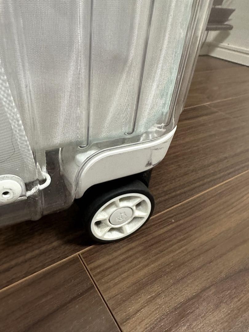 Rimowa Off white Cabin 36L wheels Carry Case Suitcase (S size) w/Warranty card thumbnail 4