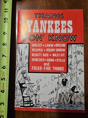 VINTAGE BOOKLET THANGS YANKEES DON' KNOW BILL DWYER