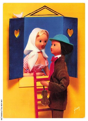 CAR-ACWP10-0650-ILLUSTRATORS - PEYNET - PEYNET DOLLS - I DARE NOT