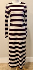 Ann Taylor  Size XS Women's Striped  Knit Sweater Dress NWT