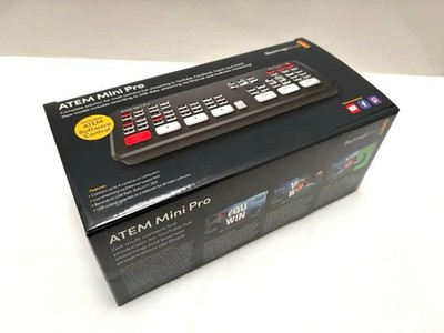 [Excellent] Blackmagic Design ATEM Mini HDMI Switcher Tested Working w/ Box JPN