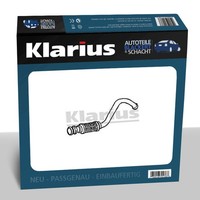 Klarius Auspuff Zwischenrohr für Citroen / Peugeot C4 + Coupe 307 + Break + SW