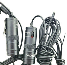 Boya Pro Omni-Directional Clip-On Microphone-LOT OF 2 -