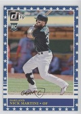 2019 Panini Donruss Retro 1985 Independence Day Nick Martini #249 j6a