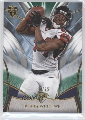 2014 Topps Supreme Green 15/25 Roddy White #43 0f8
