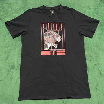 Weeknd Puma Xo Graphic Tee Black Puma XO The Weeknd Mens Black T