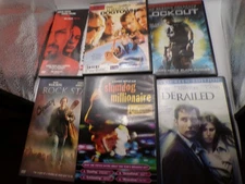 6 Mixed DVD's Lord's of Dogtown Lockout American History X Rock Star Derailed